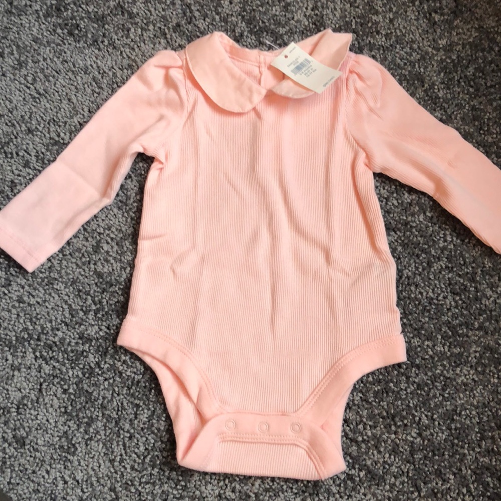 NWT Gap Onesie with Peter Pan Collar 3-6 months